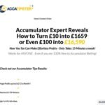 Acca Tipster – Football Accumulator Tips – Doubles & 5-Fold Specialists