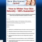 Skin Whitening Forever – Whitening Your Skin Easily, Naturally and Forever