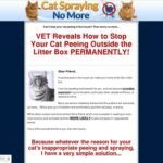 Cat Spraying No More – How to Stop Cats From Urinating Outside the Litterbox!